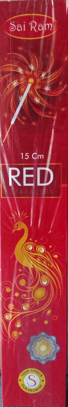 15cm"Red  Sparklers