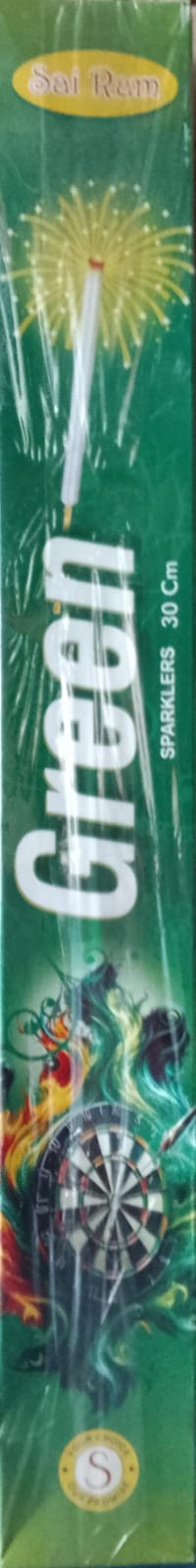 30cm"Green  Sparklers