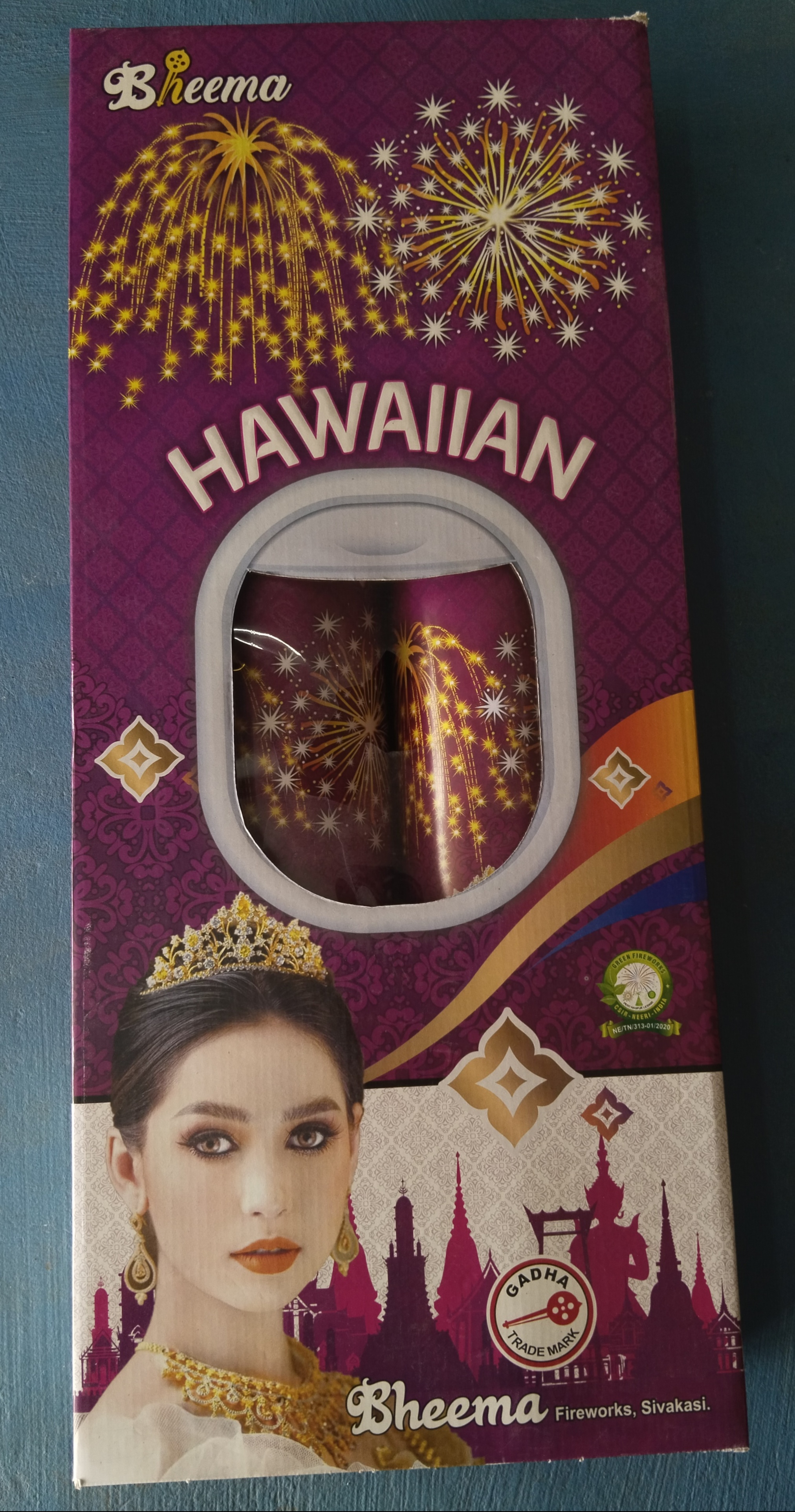 Hawaiian(Violet)(2pcs)