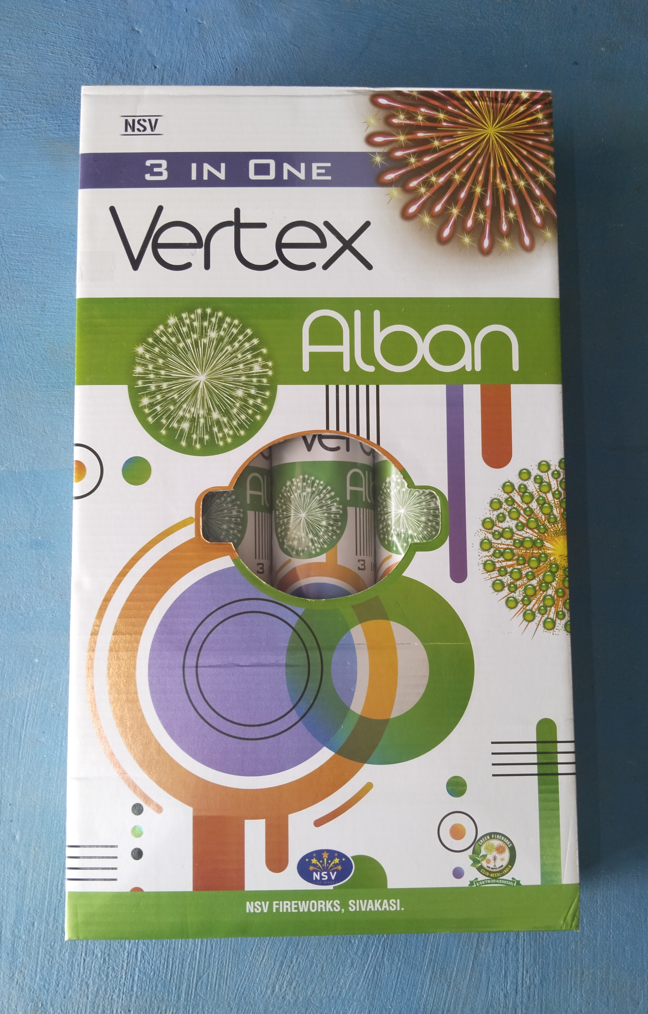 4"Vertex Fancy Shot(3pcs)